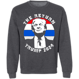 Trump 2024 'The Return'  Crewneck Pullover Sweatshirt