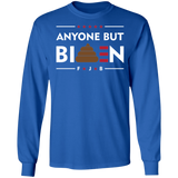 Funny Anyone But Biden  LS Ultra Cotton T-Shirt