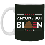 Funny Anyone But Biden White Mug