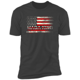 Trump MAGA King Flag - Premium Short Sleeve Tee