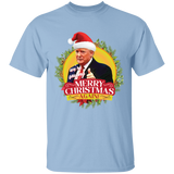 We're Saying MERRY CHRISTMAS AGAIN Short Sleeve Trump T-Shirt