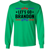 Let's Go Brandon Stars LS Ultra Cotton T-Shirt