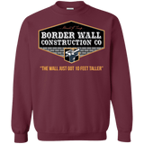 Trump Border Wall Construction Co. Sweatshirt