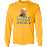 Forgetful Joe Biden Funny Long Sleeve T-Shirt