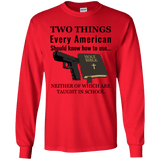 Guns And The Bible Long Sleeve T-Shirt