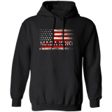 Trump MAGA King Flag - Pullover Hoodie