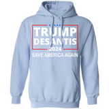 Trump Desantis 2024 Pullover Hoodie