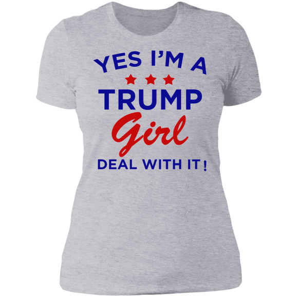 Yes I'm A Trump Girl T-Shirt