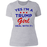 Yes I'm A Trump Girl T-Shirt