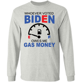 Funny Biden Gas Prices LS Ultra Cotton T-Shirt