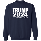 Trump 2024 "The Revenge Tour" Crewneck Pullover Sweatshirt