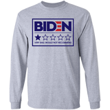 Biden - Very Bad Would Not Recommend LS Ultra Cotton T-Shirt