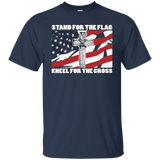 Stand For The Flag, Kneel For The Cross T-Shirt