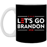 Let's Go Brandon FJB White Mug