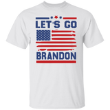 Let's Go Brandon Large Flag T-Shirt