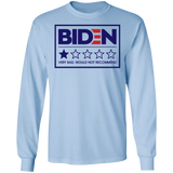 Funny Bad Biden Review LS Ultra Cotton T-Shirt