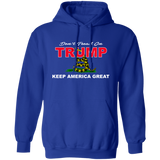 Don't TREAD on TRUMP Pullover Hoodie 8 oz.