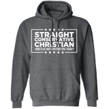 Straight Conservative Christian Pullover Hoodie