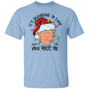 Trump Christmas Miss Me  T-Shirt