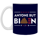 Funny Anyone But Biden White Mug