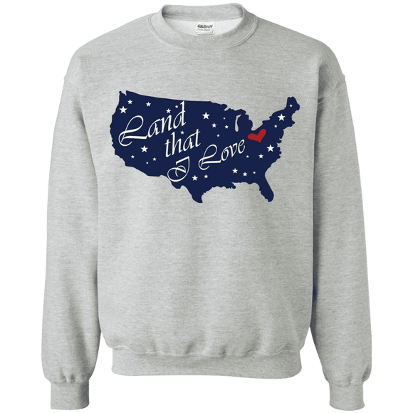 Land That I Love Patriotic Sweatshirt