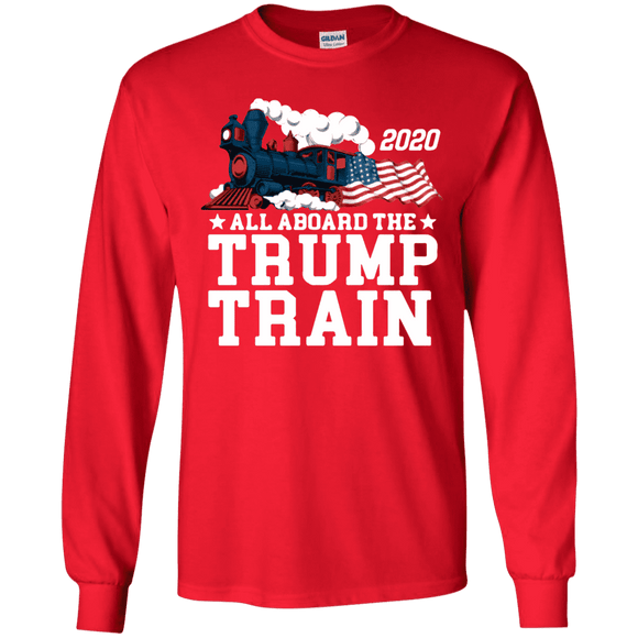 Trump Train 2020 Long Sleeve T-Shirt