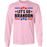 Let's Go Brandon Stars LS Ultra Cotton T-Shirt