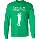 Trump Make Golf Great Again Long Sleeve Ultra Cotton T-Shirt