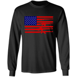 American Rifle Flag Gun Pride LS Ultra Cotton T-Shirt