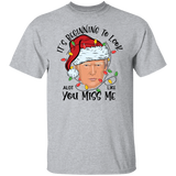 Trump Christmas Miss Me  T-Shirt