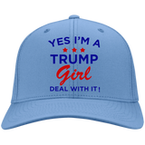 Yes I'm A Trump Girl Cap