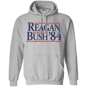 Reagan Bush '84 Presidential Election Retro Hoodie