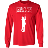 Trump Make Golf Great Again Long Sleeve Ultra Cotton T-Shirt