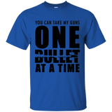 One Bullet At A Time Gun Rights T-Shirt