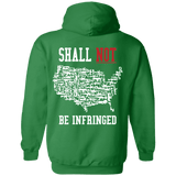 Shall Not Be Infringed Hoodie (Back)