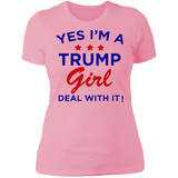 Yes I'm A Trump Girl T-Shirt