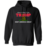 Don't TREAD on TRUMP Pullover Hoodie 8 oz.