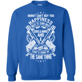 Money and Happiness Pro-Gun Rights Sweatshirt