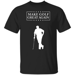 Make Golf Great Again Fun Trump 5.3 oz. Short Sleeve T-Shirt