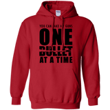 One Bullet At A Time Gun Rights Hoodie