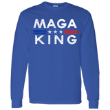 Trump MAGA KING - LS T-Shirt 5.3 oz.