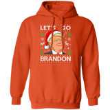 Trump Lets Go Brandon Christmas Pullover Hoodie