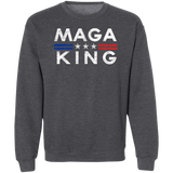 Trump MAGA KING - Crewneck Pullover Sweatshirt