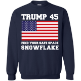 Trump 45 Snowflake Sweatshirt