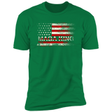 Trump MAGA King Flag - Premium Short Sleeve Tee