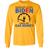 Funny Biden Gas Prices LS Ultra Cotton T-Shirt