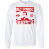 President Ronald Reagan Old School Conservative Long Sleeve Tee