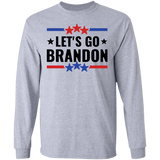 Let's Go Brandon Stars LS Ultra Cotton T-Shirt