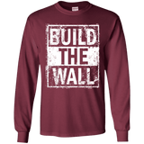 Build The Wall Trump Long Sleeve T-Shirt