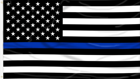 Thin Blue Line Flag